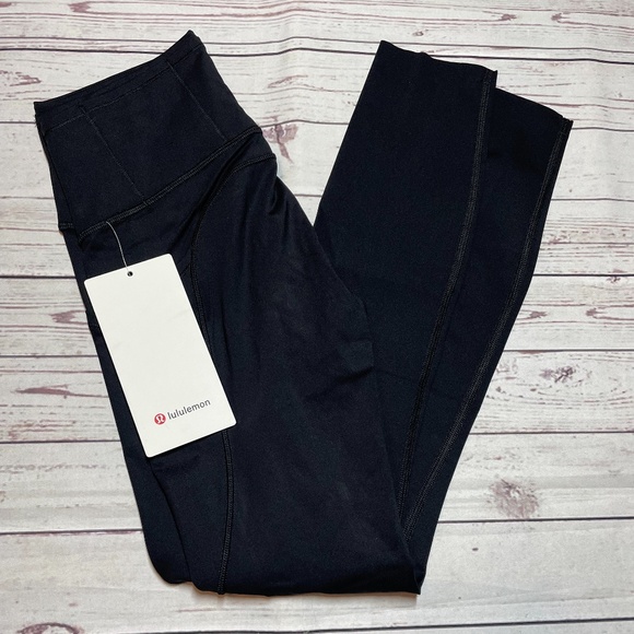 Lululemon Fast & Free Black HR 25" Tight Size 2 - Picture 3 of 10